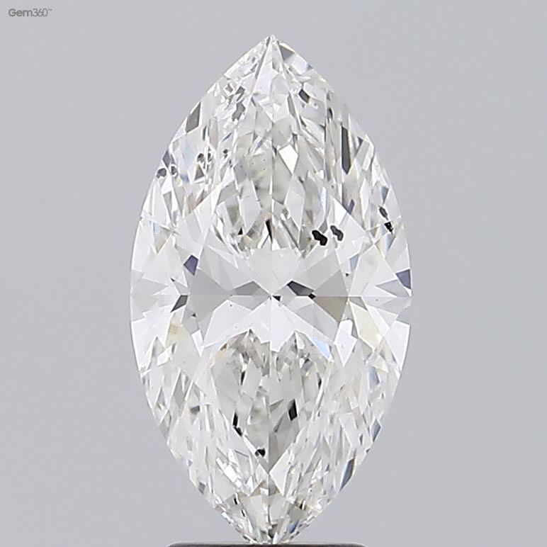 Lab-Grown 3.50 Carat Marquis Shape Diamond color H Clarity SI2 With GIA Certificate, precious stones, engagement diamonds