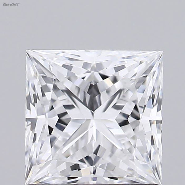 Lab-Grown 1.02 Carat Princess Cut Diamond color D Clarity VVS1 With GIA Certificate, precious stones, engagement diamonds