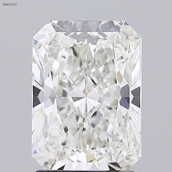 Lab-Grown 1.92 Carat Radiant Cut Diamond color H Clarity VS1 With GIA Certificate, precious stones, engagement diamonds