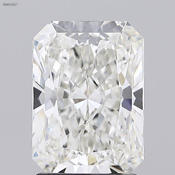 Lab-Grown 1.92 Carat Radiant Cut Diamond color H Clarity VS1 With GIA Certificate, precious stones, engagement diamonds