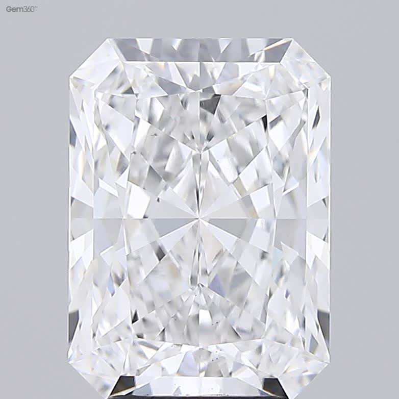 Lab-Grown 4.16 Carat Radiant Cut Diamond color E Clarity VS1 With GIA Certificate, precious stones, engagement diamonds
