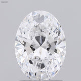 Lab-Grown 1.20 Carat Oval Shape Diamond color D Clarity VVS2 With GIA Certificate, precious stones, engagement diamonds