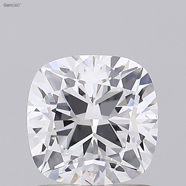 Lab-Grown 1.20 Carat Square Cushion Cut Diamond color D Clarity VS1 With GIA Certificate, precious stones, engagement diamonds