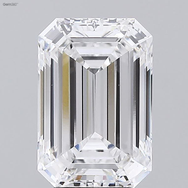 Lab-Grown 4.70 Carat Emerald Cut Diamond color E Clarity VS1 With GIA Certificate, precious stones, engagement diamonds