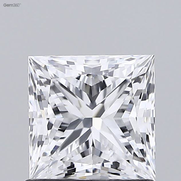 Lab-Grown 1.11 Carat Princess Cut Diamond color D Clarity VVS1 With GIA Certificate, precious stones, engagement diamonds