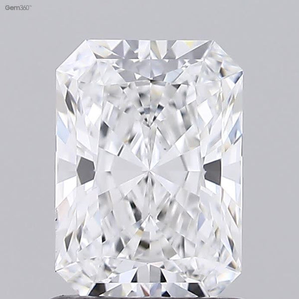 Lab-Grown 1.04 Carat Radiant Cut Diamond color E Clarity VVS2 With GIA Certificate, precious stones, engagement diamonds