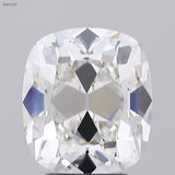 Lab-Grown 4.10 Carat Antique Cushion Cut Diamond color H Clarity VS1 With GIA Certificate, precious stones, engagement diamonds