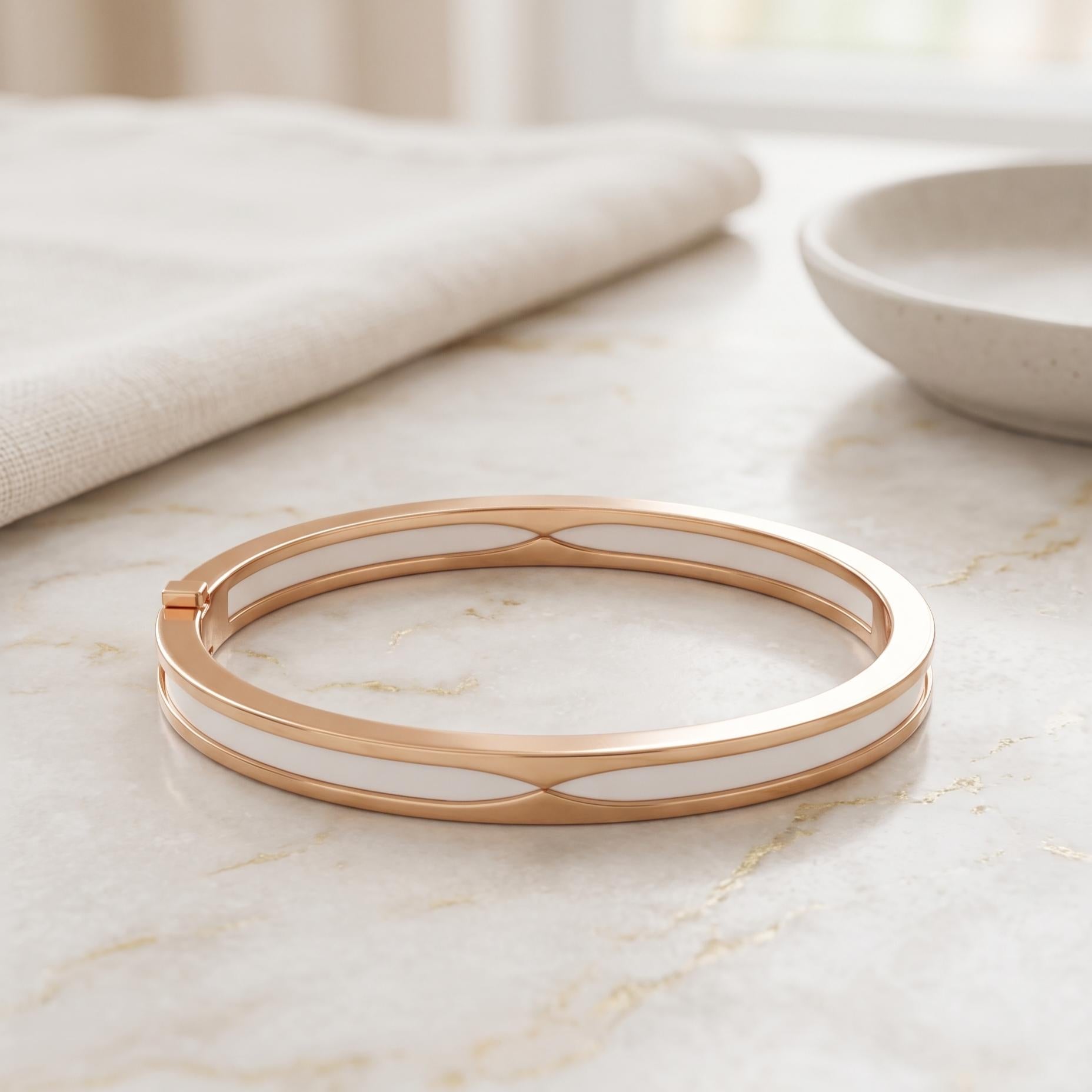 Bvlgari Vintage 18 Karat Yellow Gold Bangle Bracelet 27.31 Grams Size 5.75