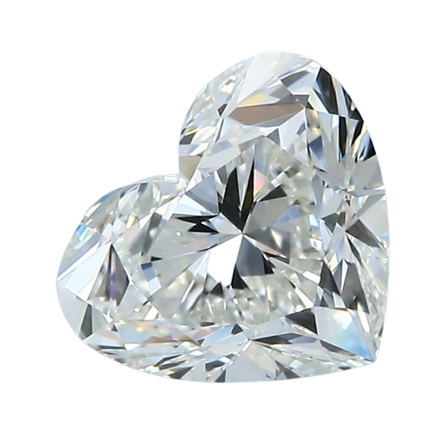 Lab-Grown 2.56 Carat Heart Shape Diamond color E Clarity VS1, precious stones, engagement diamonds