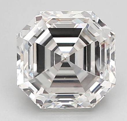 Lab-Grown 2.01 Carat Octagonal Step Cut Diamond color G Clarity VS1