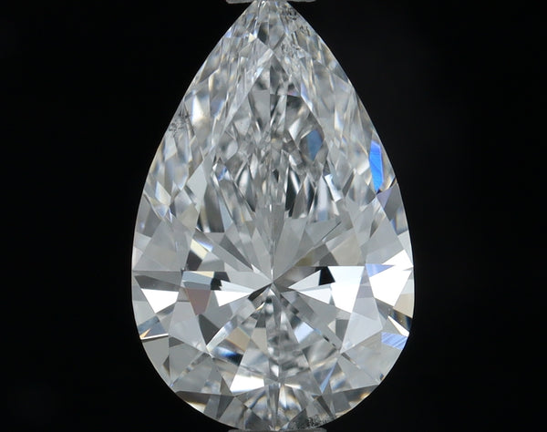 Lab-Grown 1.01 Carat Pear Shape Diamond color E Clarity VS2, precious stones, engagement diamonds