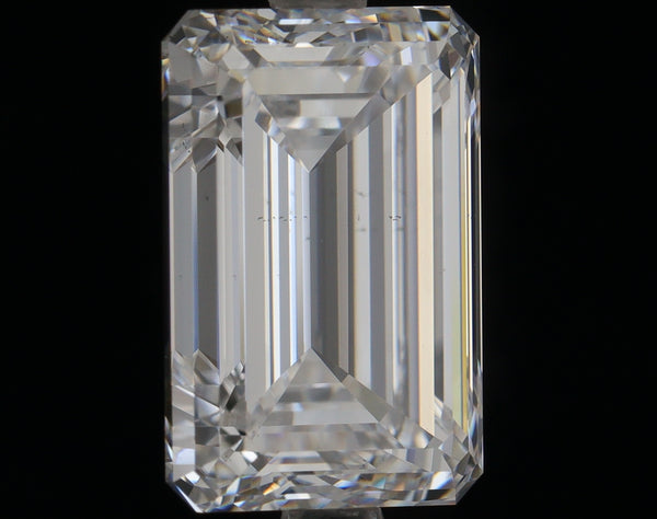 Lab-Grown 3.50 Carat Emerald Cut Diamond color D Clarity VS2, precious stones, engagement diamonds