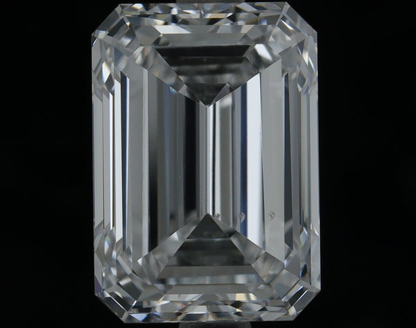 Lab-Grown 2.50 Carat Emerald Cut Diamond color D Clarity VS2, precious stones, engagement diamonds