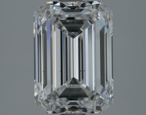 Lab-Grown 2.50 Carat Emerald Cut Diamond color D Clarity VS2, precious stones, engagement diamonds