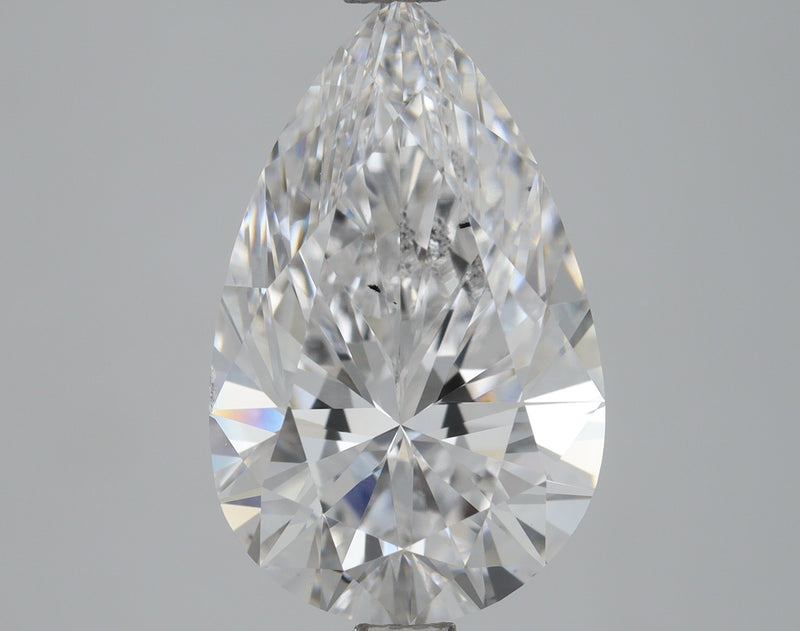 Lab-Grown 3.01 Carat Pear Shape Diamond color D Clarity SI1, precious stones, engagement diamonds