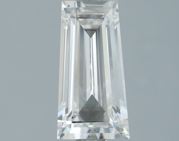 Lab-Grown 1.01 Carat Tappers Shape Diamond color F Clarity VS1, precious stones, engagement diamonds