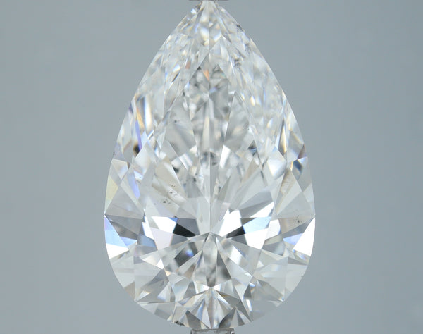 Lab-Grown 5.62 Carat Pear Shape Diamond color E Clarity VS2, precious stones, engagement diamonds