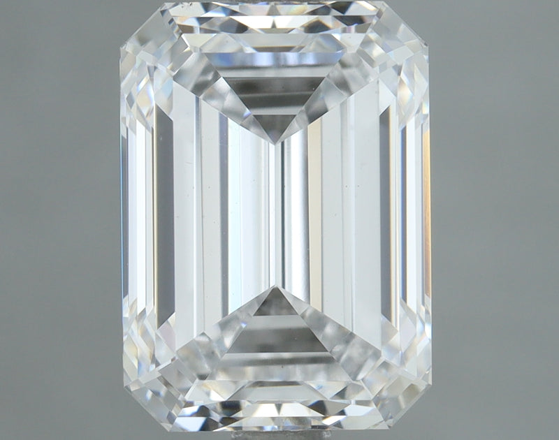 Lab-Grown 2.51 Carat Emerald Cut Diamond color D Clarity VS1, precious stones, engagement diamonds