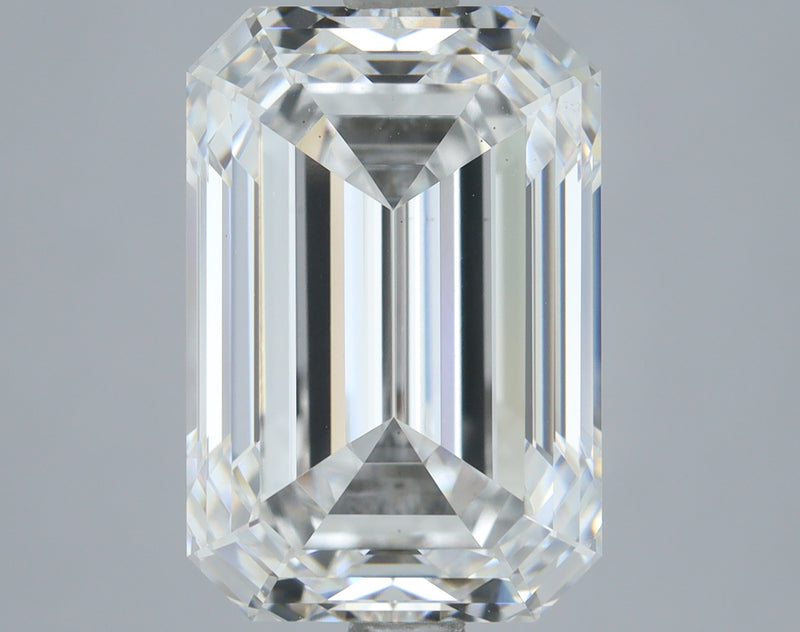 Lab-Grown 4.02 Carat Emerald Cut Diamond color D Clarity VS2, precious stones, engagement diamonds