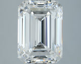 Lab-Grown 4.00 Carat Emerald Cut Diamond color D Clarity SI1, precious stones, engagement diamonds