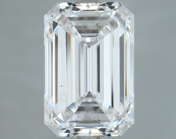 Lab-Grown 4.18 Carat Emerald Cut Diamond color D Clarity VS2, precious stones, engagement diamonds