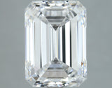 Lab-Grown 4.01 Carat Emerald Cut Diamond color D Clarity VS1, precious stones, engagement diamonds