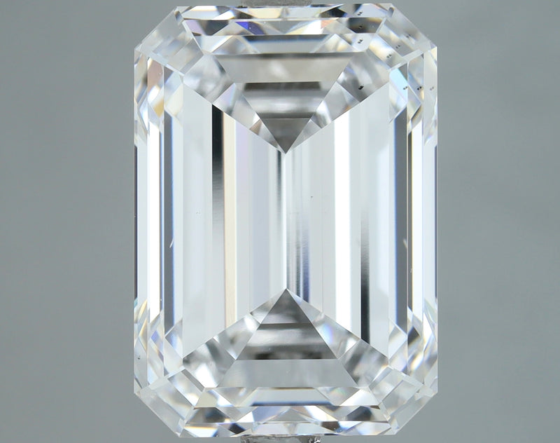 Lab-Grown 5.01 Carat Emerald Cut Diamond color D Clarity VS2, precious stones, engagement diamonds