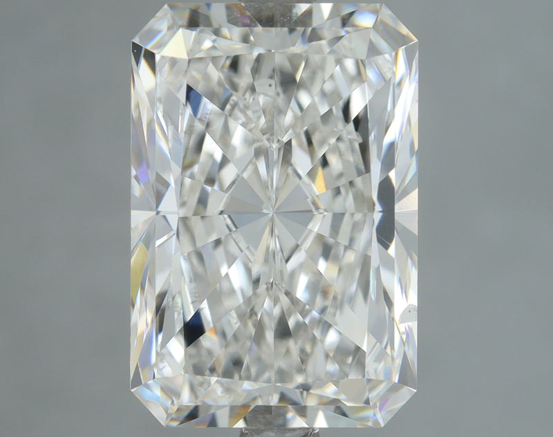 Lab-Grown 4.02 Carat Radiant Cut Diamond color G Clarity SI1, precious stones, engagement diamonds