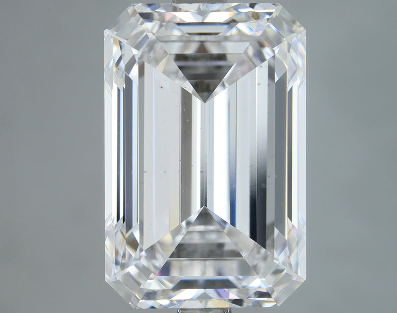 Lab-Grown 5.01 Carat Emerald Cut Diamond color D Clarity VS2, precious stones, engagement diamonds