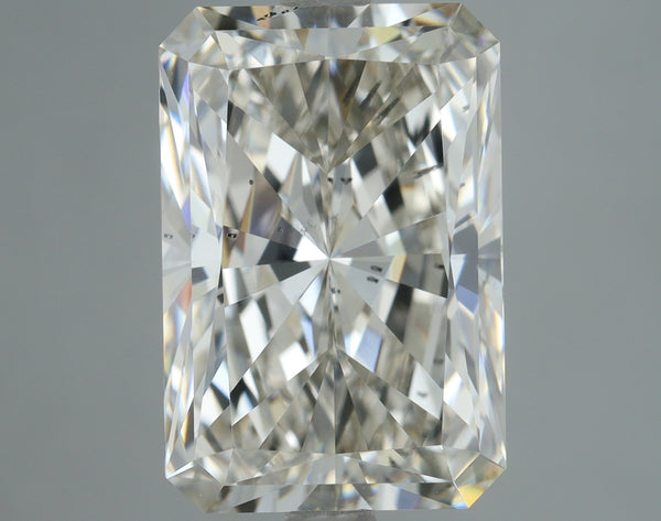 Lab-Grown 4.51 Carat Radiant Cut Diamond color H Clarity SI1, precious stones, engagement diamonds