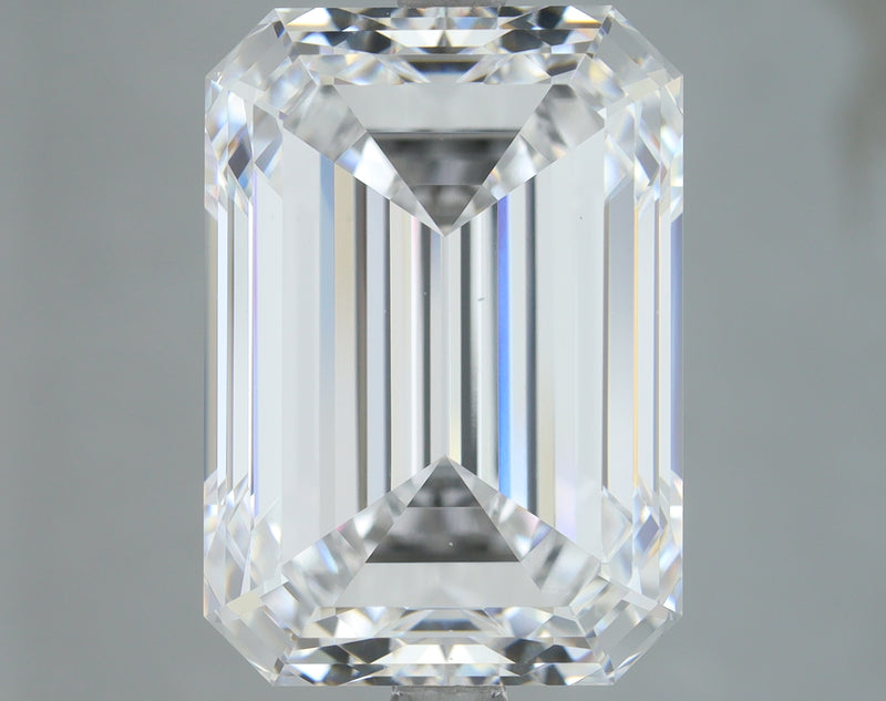 Lab-Grown 7.02 Carat Emerald Cut Diamond color D Clarity VS1, precious stones, engagement diamonds