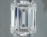 Lab-Grown 10.01 Carat Emerald Cut Diamond color E Clarity VS2, precious stones, engagement diamonds