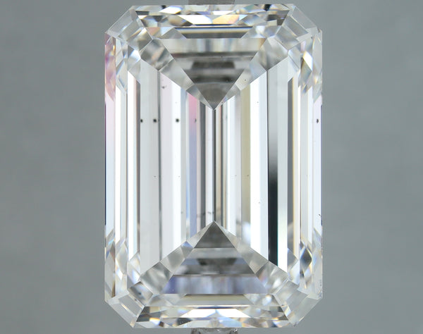 Lab-Grown 10.01 Carat Emerald Cut Diamond color F Clarity VS2, precious stones, engagement diamonds