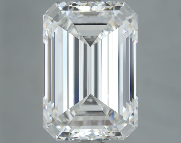 Lab-Grown 5.18 Carat Emerald Cut Diamond color E Clarity VVS2, precious stones, engagement diamonds