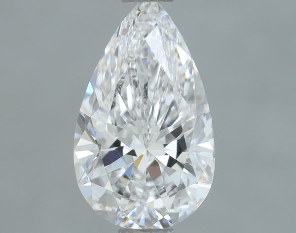 Lab-Grown 1.00 Carat Pear Shape Diamond color E Clarity SI1, precious stones, engagement diamonds