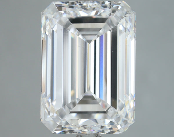 Lab-Grown 5.01 Carat Emerald Cut Diamond color D Clarity VS2, precious stones, engagement diamonds