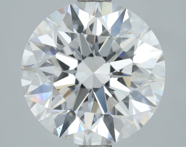 Lab-Grown 2.90 Carat Round Brilliant Diamond color D Clarity VS2, precious stones, engagement diamonds