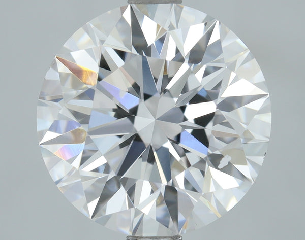 Lab-Grown 2.70 Carat Round Brilliant Diamond color D Clarity VS2, precious stones, engagement diamonds