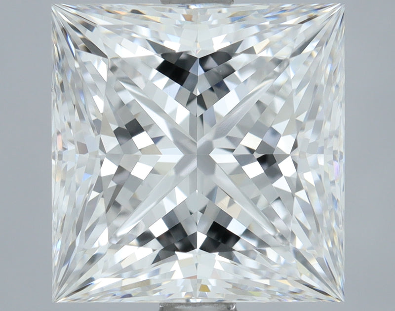 Lab-Grown 3.03 Carat Princess Cut Diamond color D Clarity VVS2, precious stones, engagement diamonds