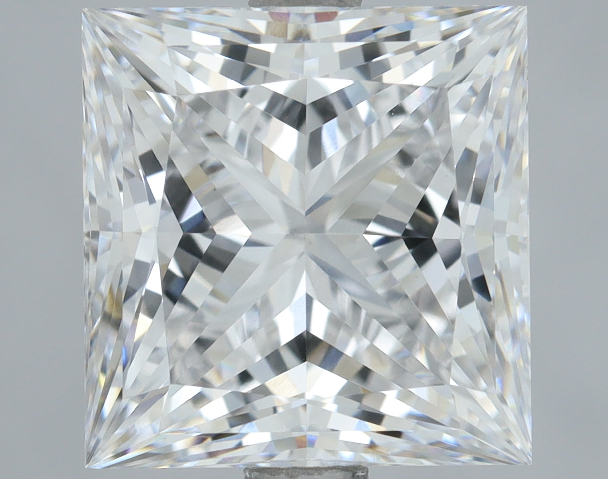 Lab-Grown 3.01 Carat Princess Cut Diamond color D Clarity VS1, precious stones, engagement diamonds