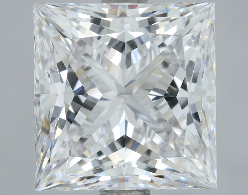 Lab-Grown 3.01 Carat Princess Cut Diamond color D Clarity VS1, precious stones, engagement diamonds