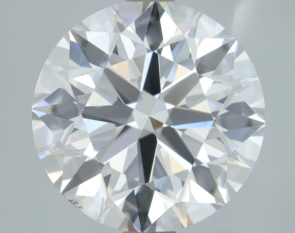 Lab-Grown 2.70 Carat Round Brilliant Diamond color D Clarity VS2, precious stones, engagement diamonds