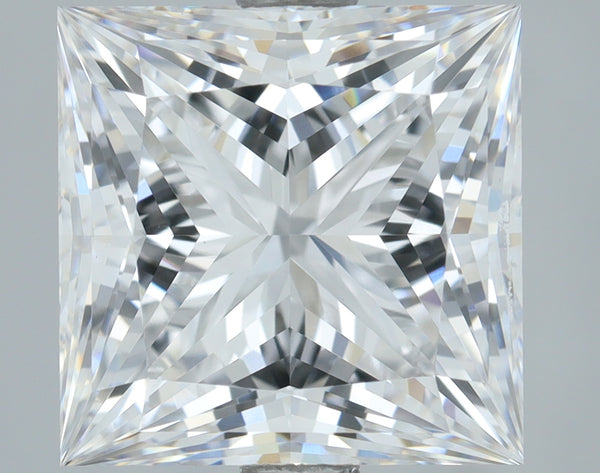 Lab-Grown 3.05 Carat Princess Cut Diamond color D Clarity VS1, precious stones, engagement diamonds