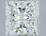 Lab-Grown 3.01 Carat Princess Cut Diamond color D Clarity VS1, precious stones, engagement diamonds