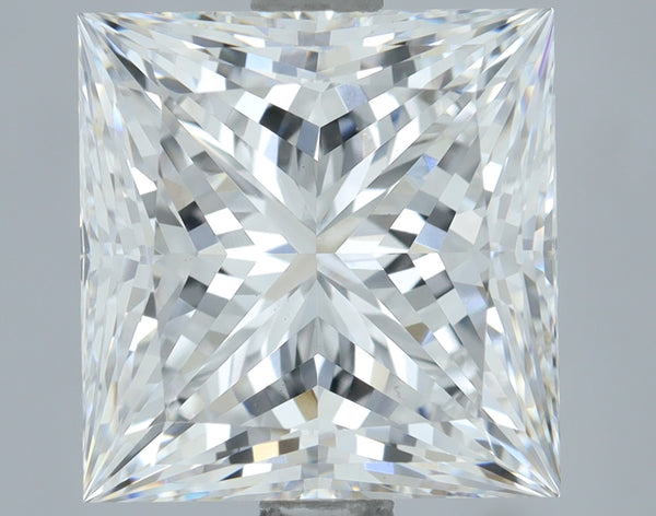 Lab-Grown 3.01 Carat Princess Cut Diamond color D Clarity VS1, precious stones, engagement diamonds