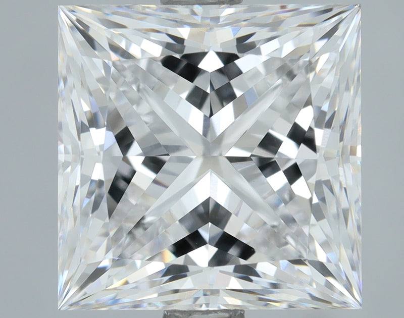 Lab-Grown 3.01 Carat Princess Cut Diamond color D Clarity VVS2, precious stones, engagement diamonds