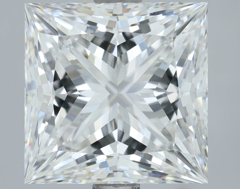 Lab-Grown 3.14 Carat Princess Cut Diamond color D Clarity VS1, precious stones, engagement diamonds