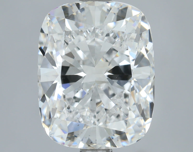 Lab-Grown 3.07 Carat Cushion Brilliant Diamond color D Clarity VS2, precious stones, engagement diamonds