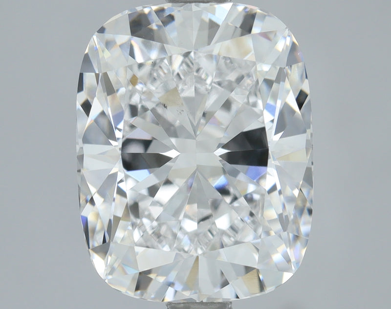 Lab-Grown 3.01 Carat Cushion Brilliant Diamond color D Clarity VS2, precious stones, engagement diamonds