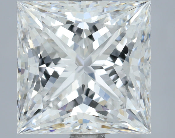 Lab-Grown 3.16 Carat Princess Cut Diamond color D Clarity VS1, precious stones, engagement diamonds